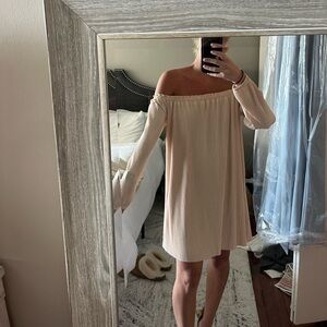 One Clothing Cream/Light Pink Dress